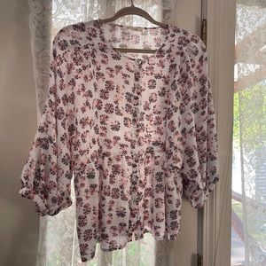 Jane and Delancey Women’s L Blouse